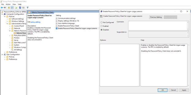 ADMX Template